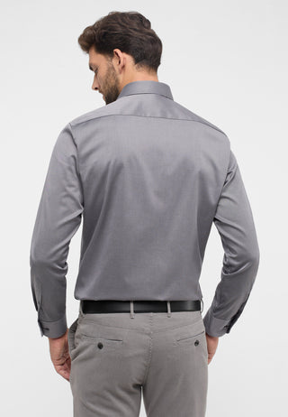 ETERNA Modern Fit Cover Shirt - Silver Mist Blue - 8817-35-X18K