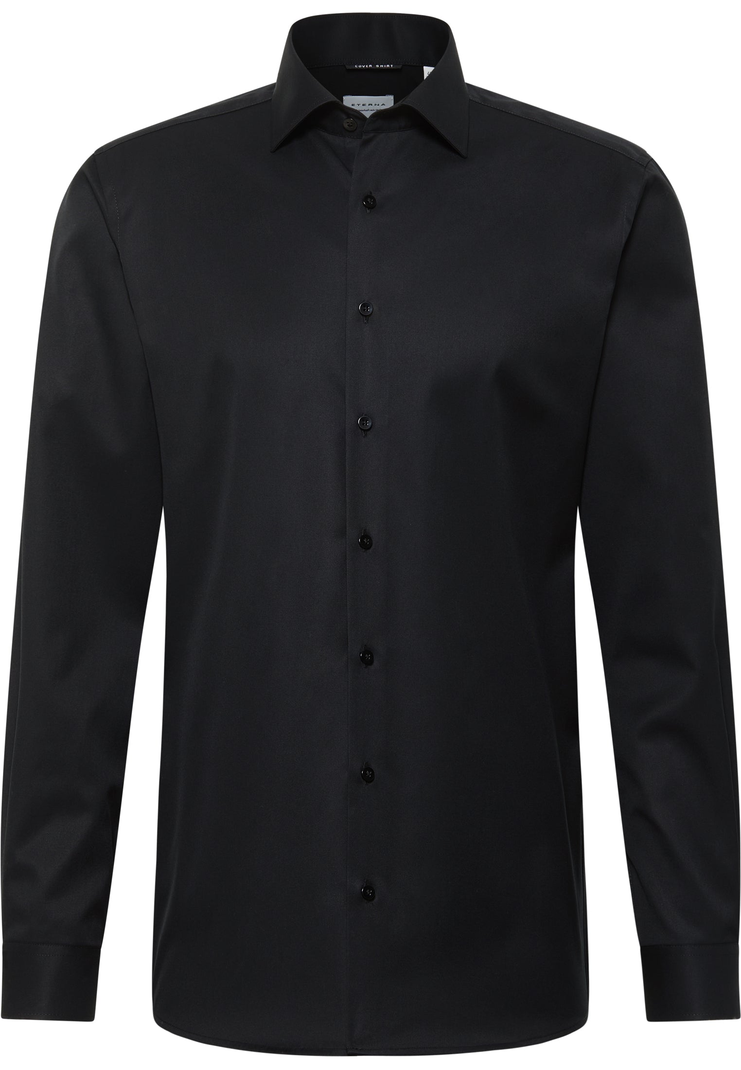 ETERNA MODERN FIT COVER SHIRT - Obsidian Night Twill - 8817-39-X18K