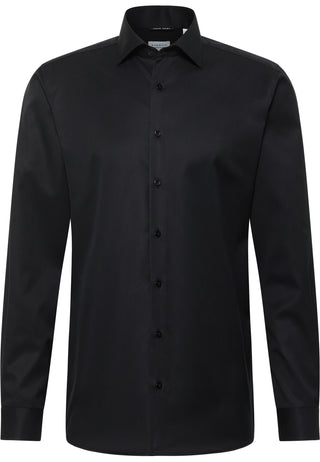ETERNA MODERN FIT COVER SHIRT - Obsidian Night Twill - 8817-39-X18K