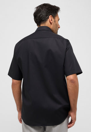 ETERNA COMFORT FIT Kurzarm Hemd - Midnight Popeline - 1100-39-K19K