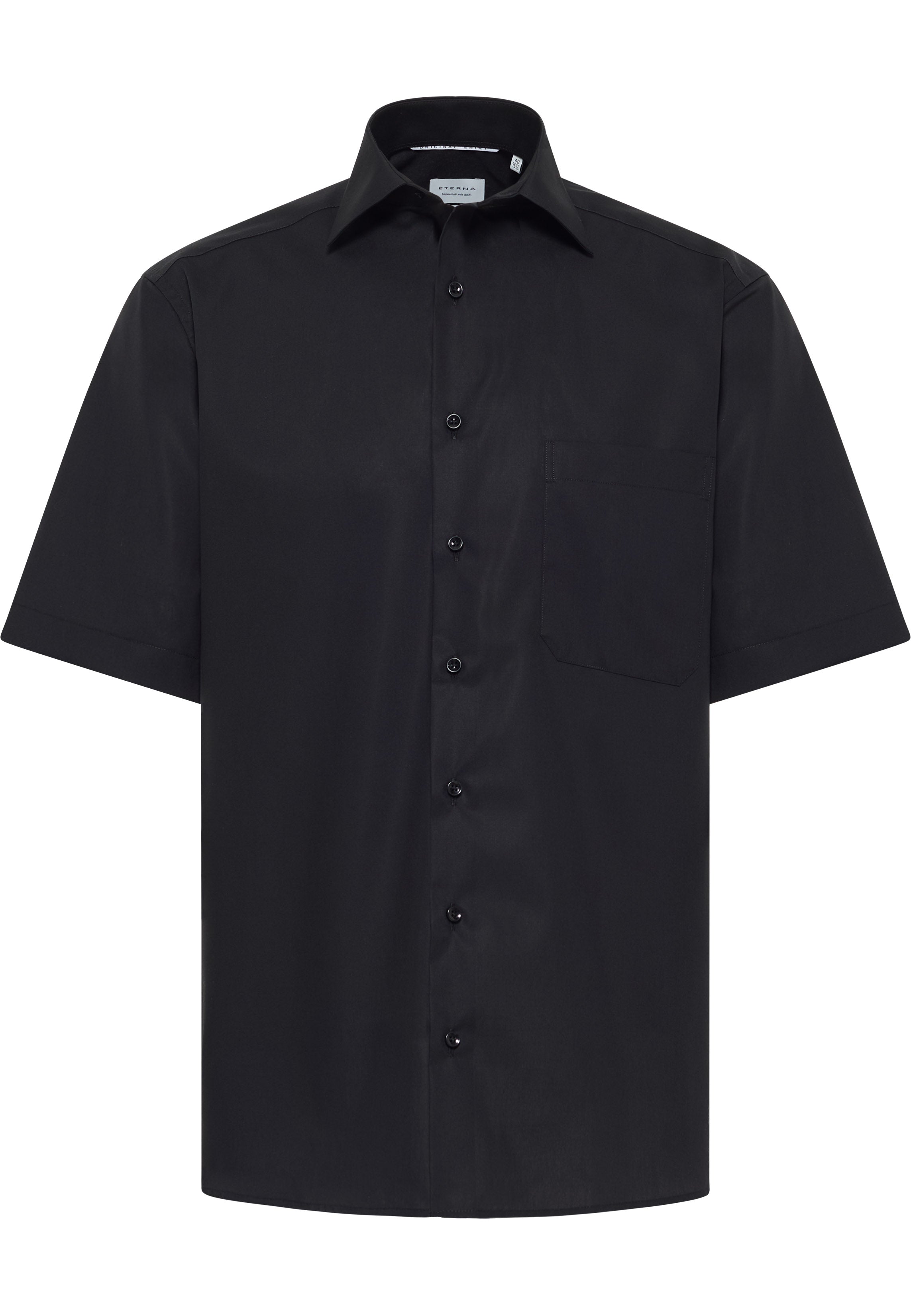 ETERNA COMFORT FIT Kurzarm Hemd - Midnight Popeline - 1100-39-K19K