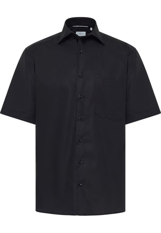 ETERNA COMFORT FIT Kurzarm Hemd - Midnight Popeline - 1100-39-K19K