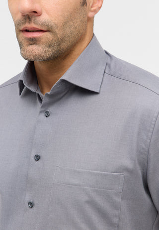 ETERNA COMFORT FIT Kurzarm Hemd - Stormbridge Gray - 8202-33-K19K
