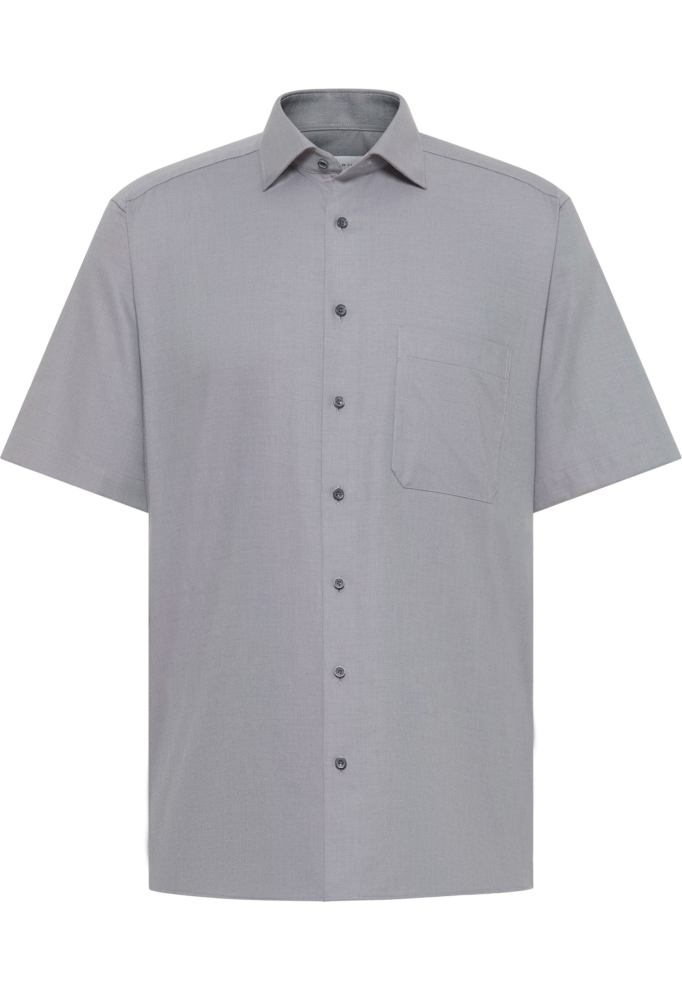 ETERNA COMFORT FIT Kurzarm Hemd - Stormbridge Gray - 8202-33-K19K