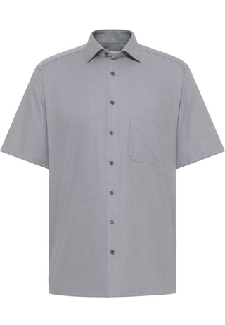 ETERNA COMFORT FIT Kurzarm Hemd - Stormbridge Gray - 8202-33-K19K