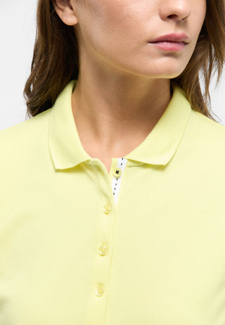 ETERNA REGULAR FIT Poloshirt Soft Lemon Jersey - 5536-71-H530
