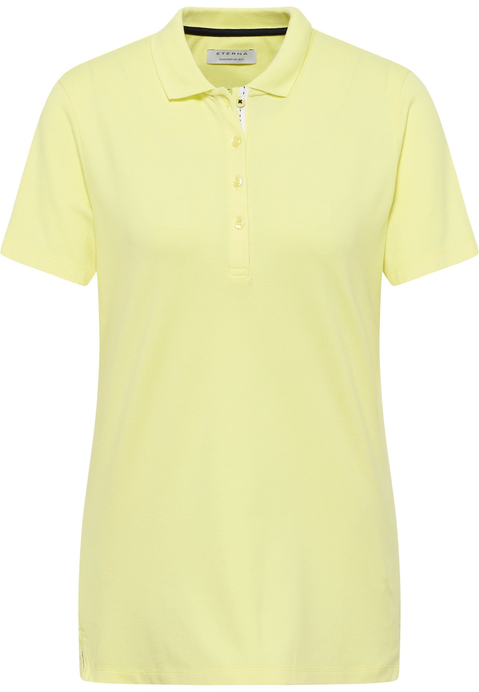 ETERNA REGULAR FIT Poloshirt Soft Lemon Jersey - 5536-71-H530