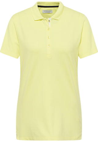 ETERNA REGULAR FIT Poloshirt Soft Lemon Jersey - 5536-71-H530