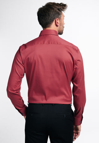 ETERNA MODERN FIT Performance Shirt - Crimson Bordeaux - 3377-56-X18K