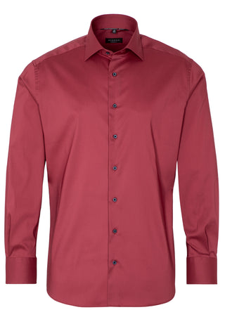 ETERNA MODERN FIT Performance Shirt - Crimson Bordeaux - 3377-56-X18K