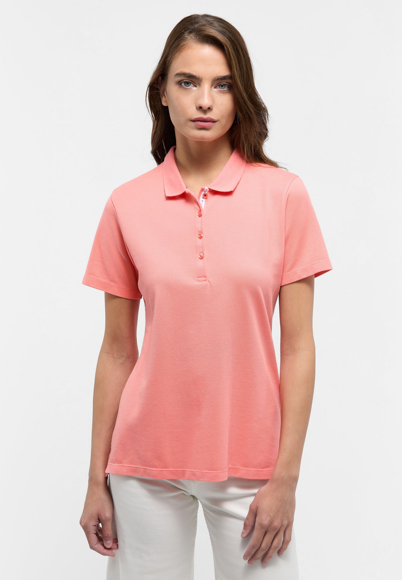 ETERNA REGULAR FIT Poloshirt - Coral Breeze Pink - 5536-84-H530