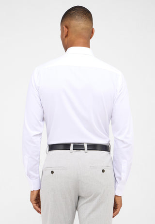 ETERNA Slim Fit Performance Shirt - Bright Glacier White - 4194-00-F170