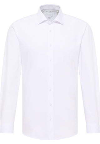 ETERNA Slim Fit Performance Shirt - Bright Glacier White - 4194-00-F170