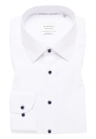 ETERNA COMFORT FIT Natural Stretch Hemd - Moonbeam White - 2132-00-E181