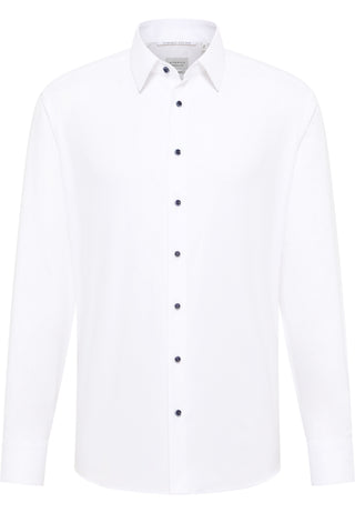 ETERNA COMFORT FIT Natural Stretch Hemd - Moonbeam White - 2132-00-E181