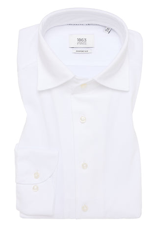 ETERNA 1863 Comfort Fit Langarm Hemd - Moonmilk White - 2269-00-LSK1