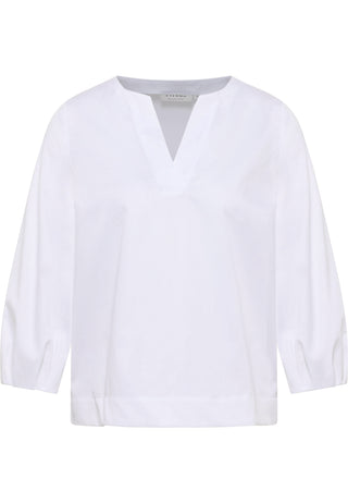 ETERNA LOOSE FIT Bluse - Cotton Mist Satin - 5585-00-R329