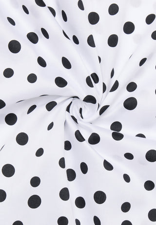 ETERNA REGULAR FIT Bluse - Dotted Whitespace - 7173-01-R352