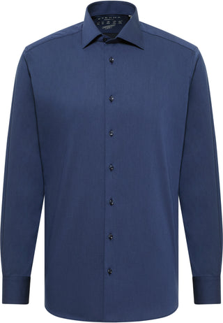 ETERNA MODERN FIT Performance Shirt Langarm Hemd - Night Sapphire Blue - 4194-19-X18K