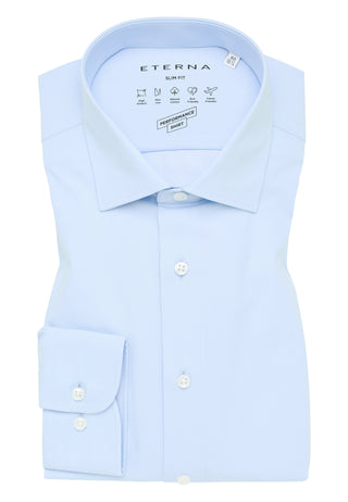 ETERNA SLIM FIT Performance Shirt - Sky Dawn Blue - 4194-10-F170
