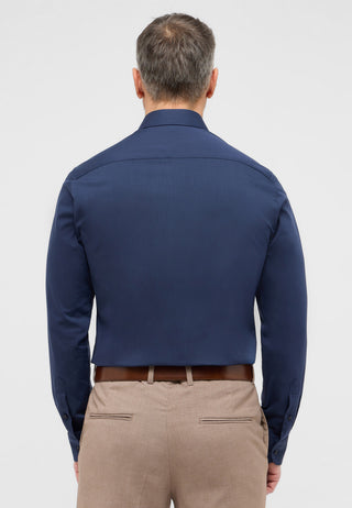 ETERNA Slim Fit Performance Shirt - Deep Atlantic Navy - 4194-19-F170