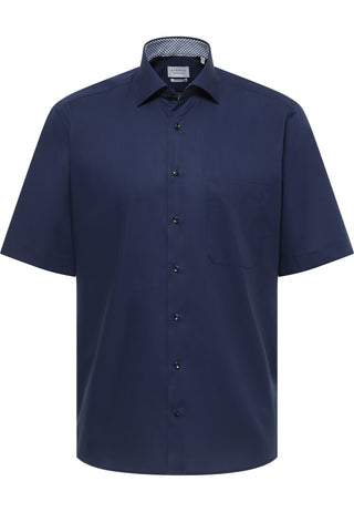 ETERNA COMFORT FIT Kurzarm Hemd - Midnight Ink - 1304-19-K15K