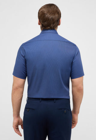 ETERNA COMFORT FIT Kurzarm Hemd - Deep Atlantic Blue - 1181-18-K181