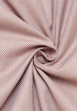 ETERNA COMFORT FIT Natural Stretch Langarm Hemd - Rose Dobby Beige - 2132-25-E181