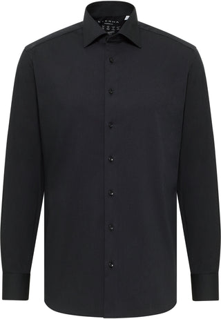 ETERNA MODERN FIT Performance Shirt Langarm Hemd - Midnight Obsidian - 4194-39-X18K
