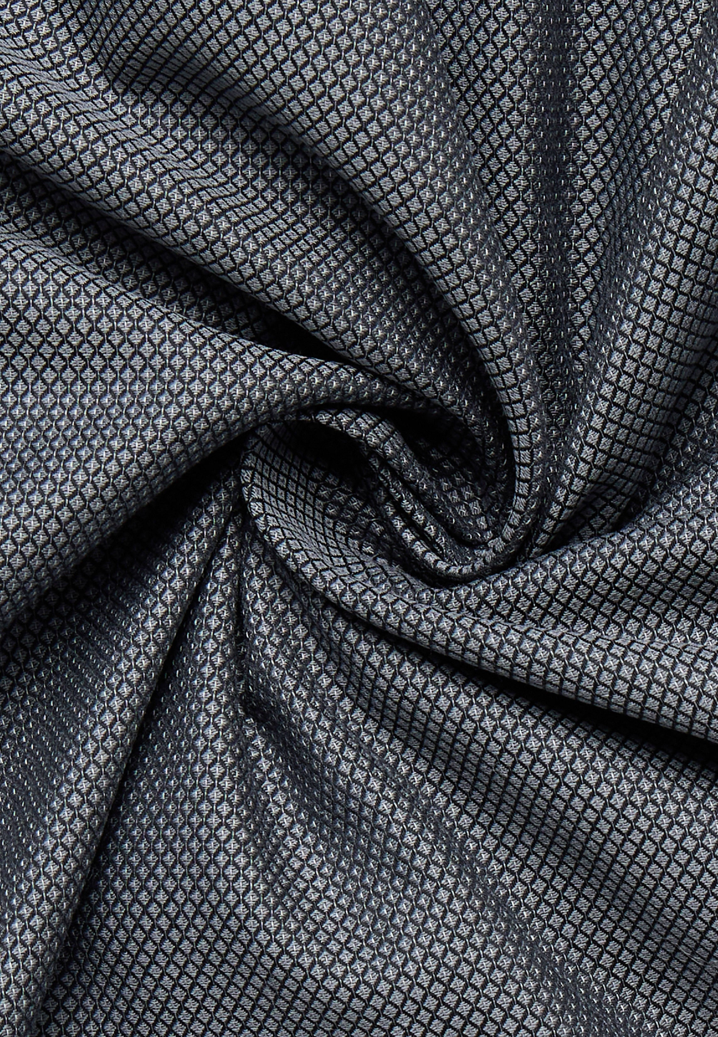 ETERNA MODERN FIT Langarm Hemd - Charcoal Dobby Wave - 2132-39-X171 von Eterna