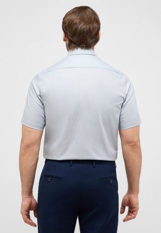 ETERNA COMFORT FIT Kurzarm Hemd - Seafoam Check - 1181-42-K181