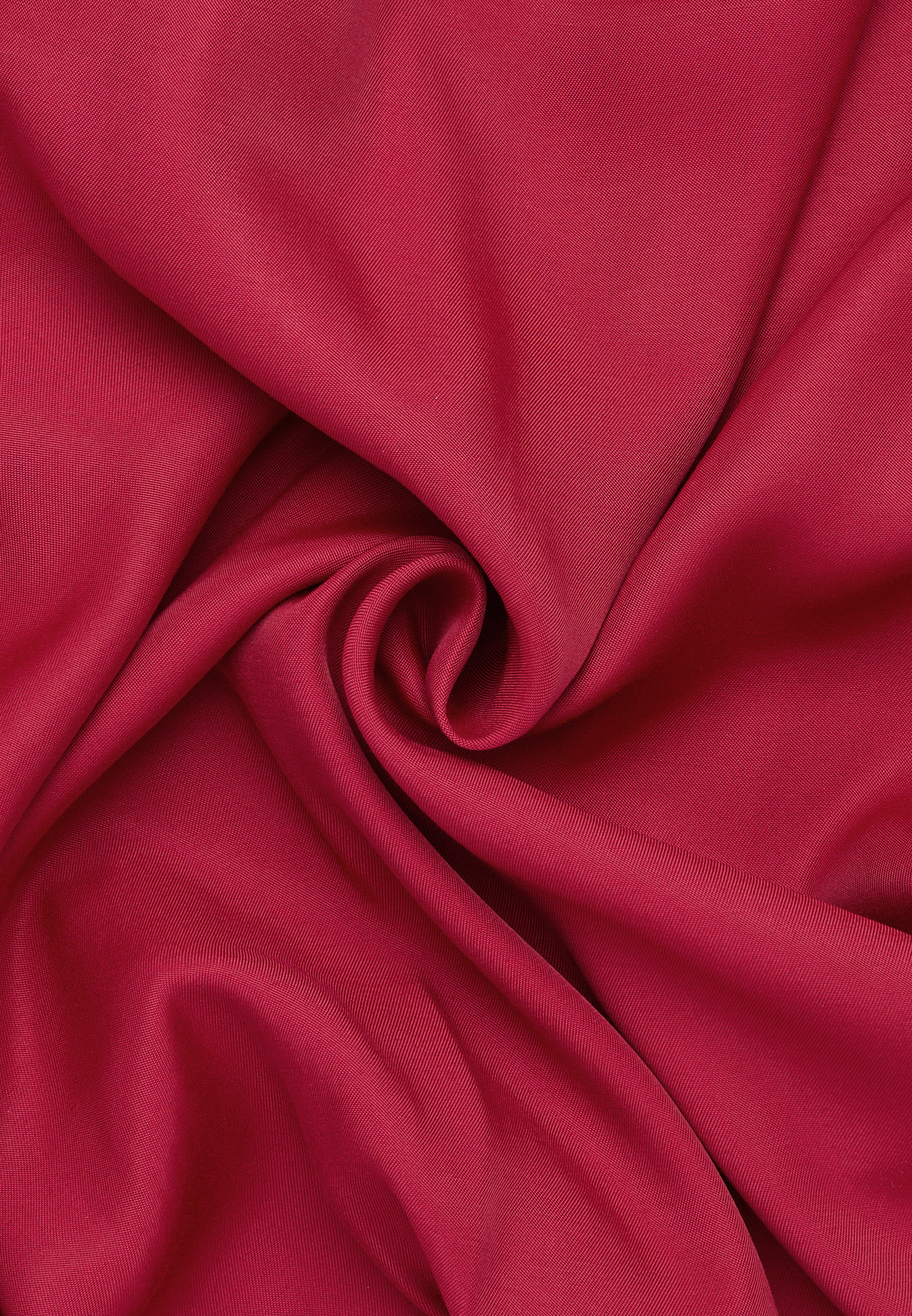 ETERNA LOOSE FIT Langarm Bluse - Crimson Satin Glow - 5270-96-D931 von Eterna