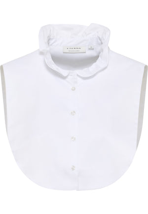 ETERNA Einsteckkragen Bluse Stehkragen - Bright Pearl White - 5585-00-A361