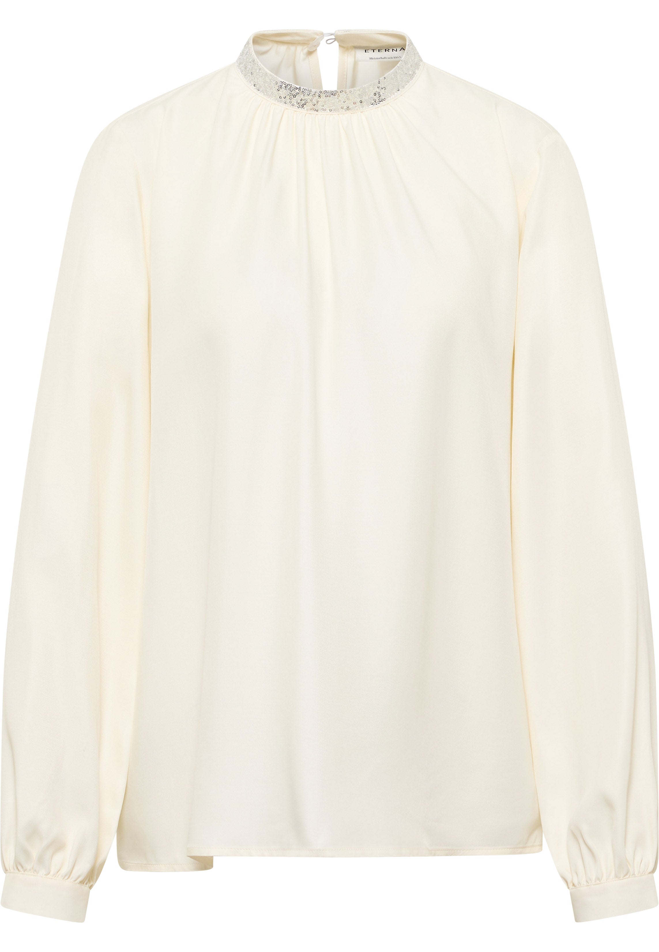 ETERNA LOOSE FIT Langarm Bluse - Ivory Halo - 5270-04-D350