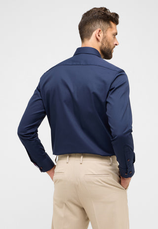 ETERNA MODERN FIT Langarm Hemd navy twill 8824-19-X15K - COVER SHIRT