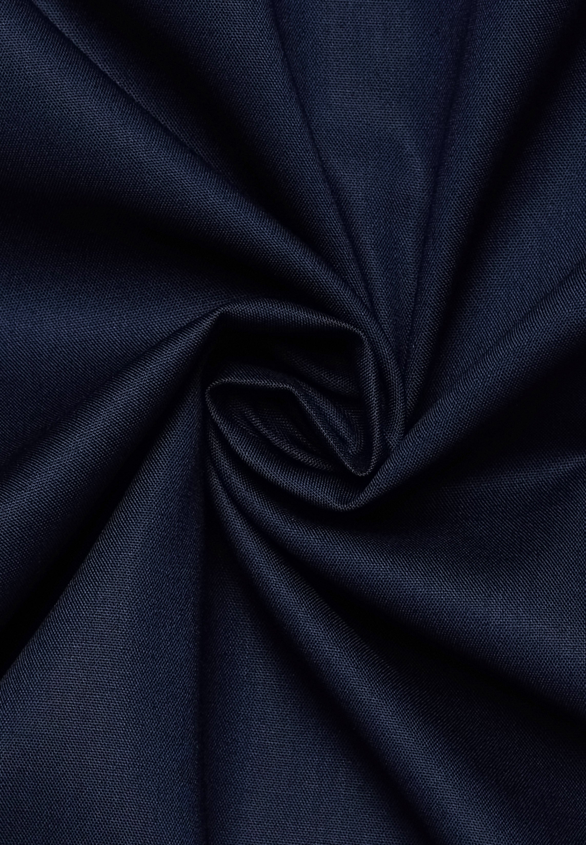 ETERNA MODERN FIT Langarm Hemd marine popeline 1382-19-X151 - Dynamic Cotton von Eterna