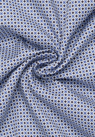 ETERNA COMFORT FIT Kurzarm Hemd mittelblau twill 1289-12-K19K - Dynamic Cotton