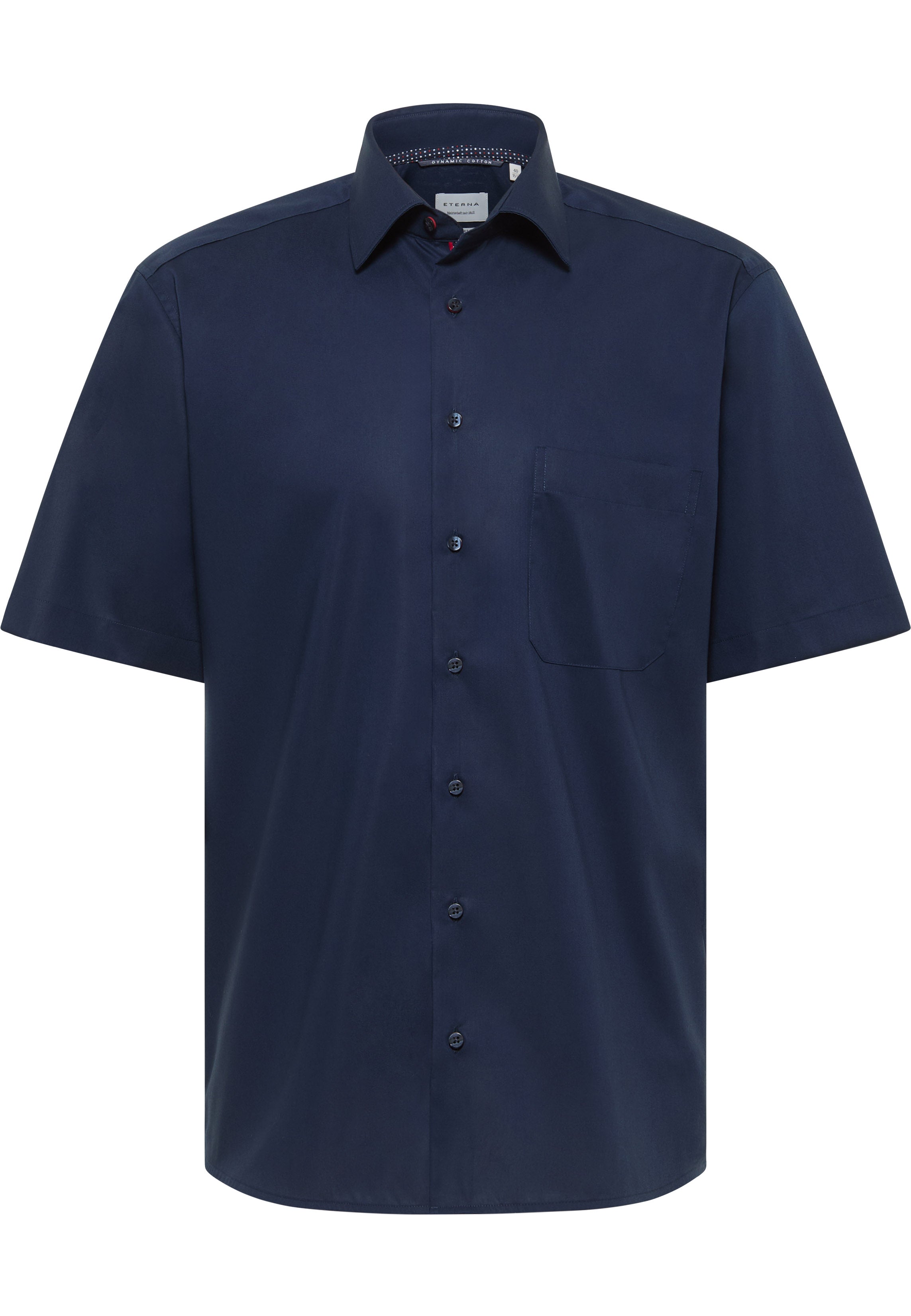 ETERNA COMFORT FIT Kurzarm Hemd - Midnight Sapphire - 1482-19-K181