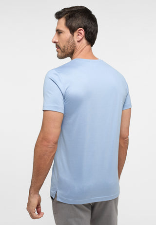 ETERNA 1863 Kurzarm T-Shirt - Sky Breeze Blue - 887-11-TINO