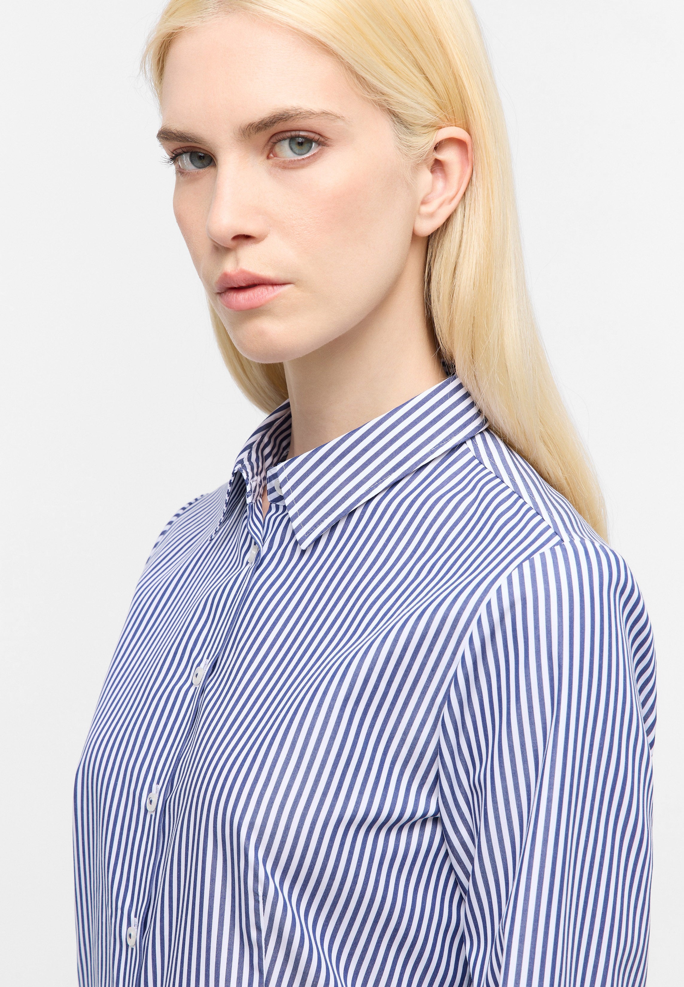 ETERNA Ruby Langarm Bluse - Midnight Seabreeze - 6284-17-D708 von Eterna