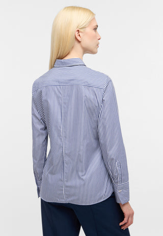 ETERNA Ruby Langarm Bluse - Midnight Seabreeze - 6284-17-D708