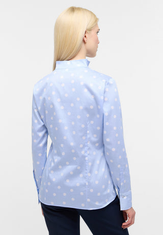 ETERNA Ruby Bluse - Blue Dot Whisper - 7691-11-D266