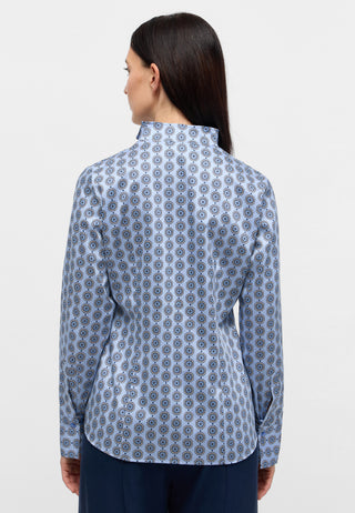 ETERNA Ruby Bluse - Pearl Blue Tile - 7876-14-D266