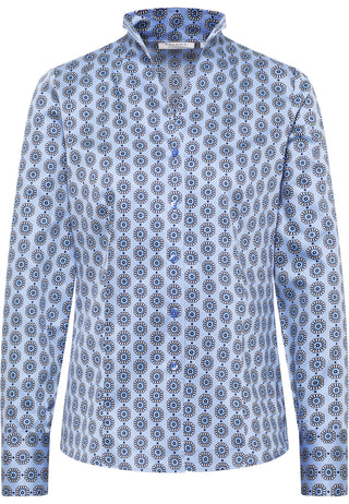 ETERNA Ruby Bluse - Pearl Blue Tile - 7876-14-D266