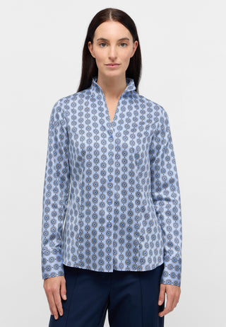 ETERNA Ruby Bluse - Pearl Blue Tile - 7876-14-D266