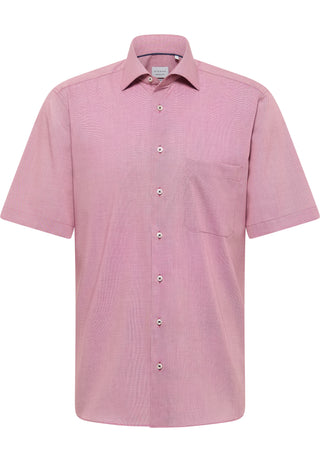 ETERNA COMFORT FIT Kurzarm Hemd rosa kariert 1364-50-KB9K