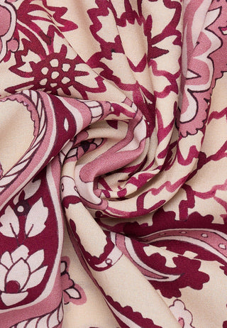 ETERNA REGULAR FIT Langarm Bluse - Blush Paisley Bloom - 7877-53-D247