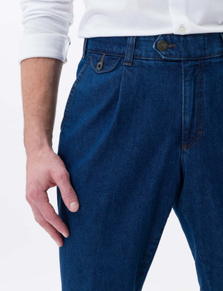 BRAX Fred Elegante Hose - Deep Indigo Wash - 5932120 50-6900-22