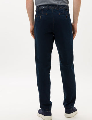 BRAX EUREX BY BRAX FRED - Deep Navy Weave - 5932120 50-6900-23