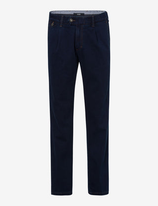 BRAX EUREX BY BRAX FRED - Deep Navy Weave - 5932120 50-6900-23